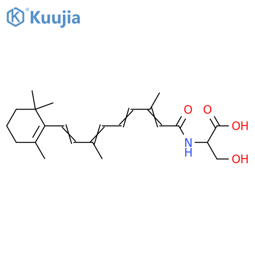 Retinoic acid; (7E,9E,11E,13E)-form, L-Serine amide structure