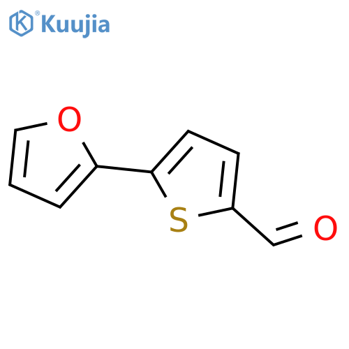 5-(2-furyl)thiophene-2-carbaldehyde structure