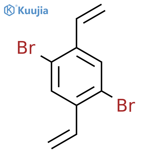 1,4-Dibromo-2,5-divinylbenzene structure