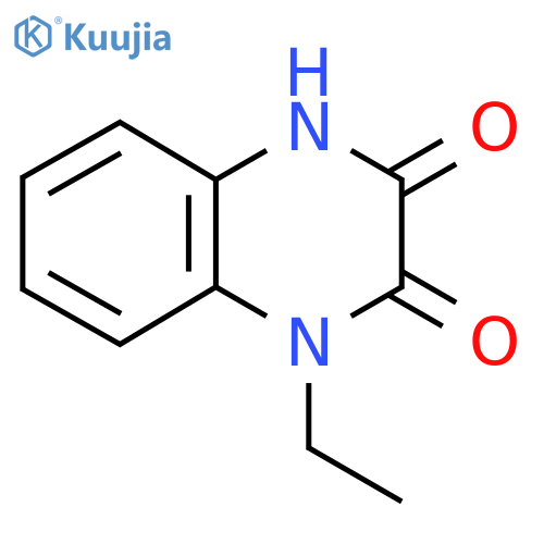 1-ethyl-3-hydroxy-1,2-dihydroquinoxalin-2-one structure