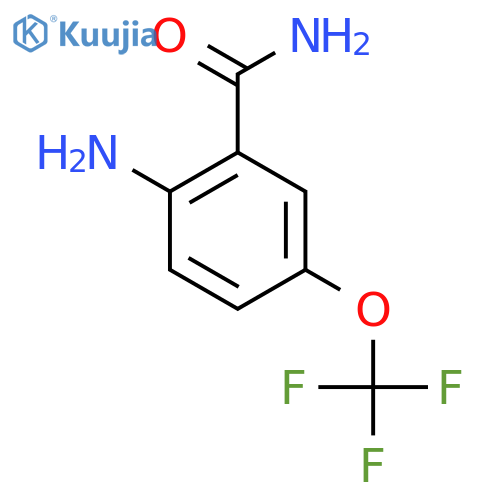 2-Amino-5-(trifluoromethoxy)benzamide structure