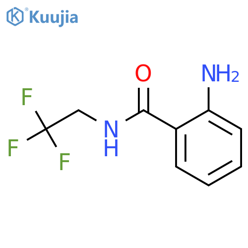 2-amino-N-(2,2,2-trifluoroethyl)benzamide structure