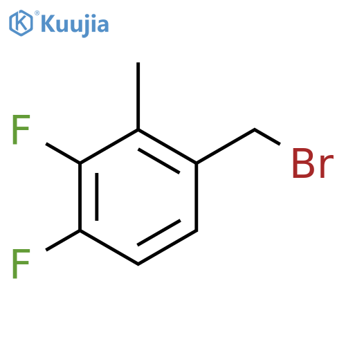 1-(Bromomethyl)-3,4-difluoro-2-methylbenzene structure