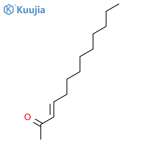(E)-3-tridecen-2-one structure