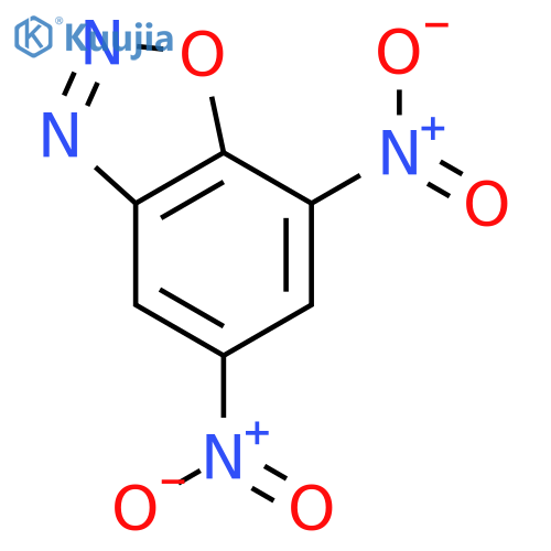 1,2,3-Benzoxadiazole,5,7-dinitro- structure