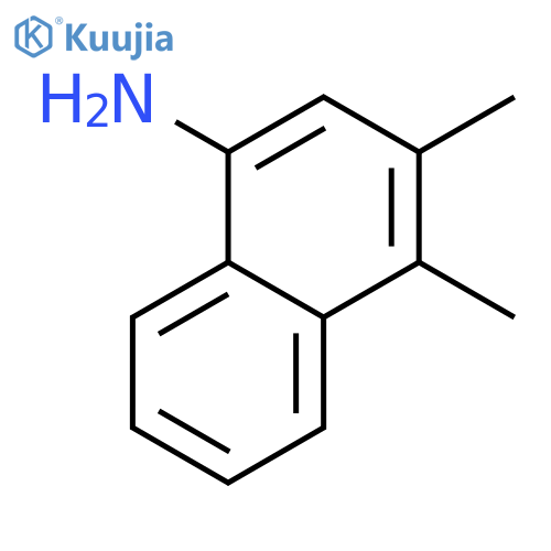 3,4-Dimethylnaphthalen-1-amine structure