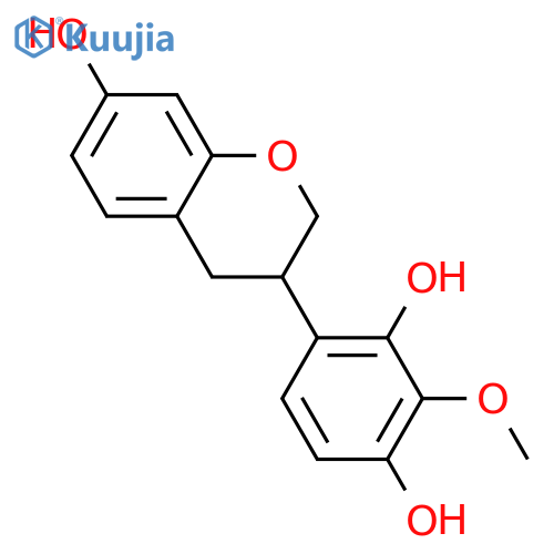 2',3',4',7-Tetrahydroxyisoflavan; (ξ)-form, 3'-Me ether structure