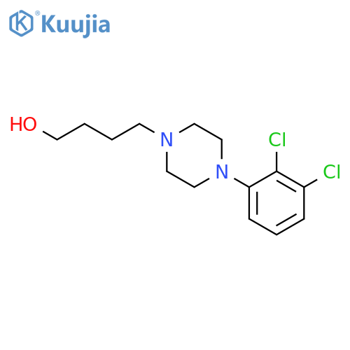 4-(2,3-dichlorophenyl)-1-piperazinebutanol structure