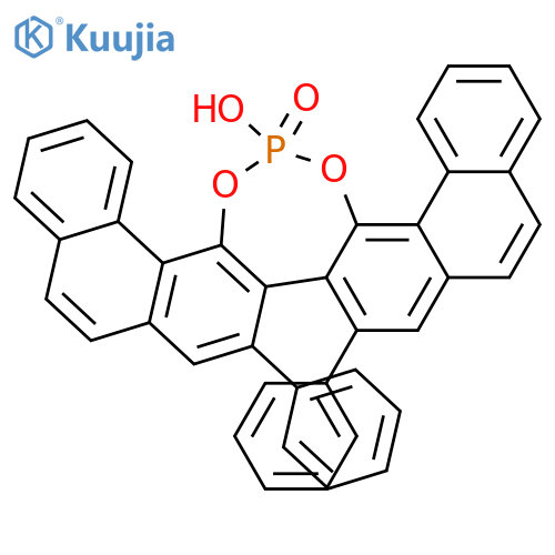 Diphenanthro[4,3-d:3',4'-f][1,3,2]dioxaphosphepin,18-hydroxy-8,9-diphenyl-, 18-oxide, (8aS)- structure