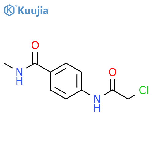 4-(Chloroacetyl)amino-N-methylbenzamide structure