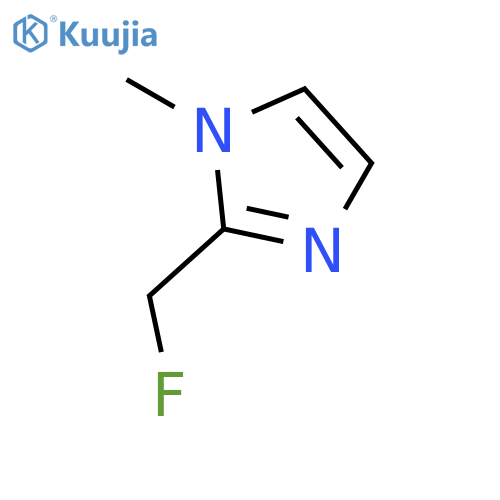 2-(fluoromethyl)-1-methyl-1H-Imidazole structure