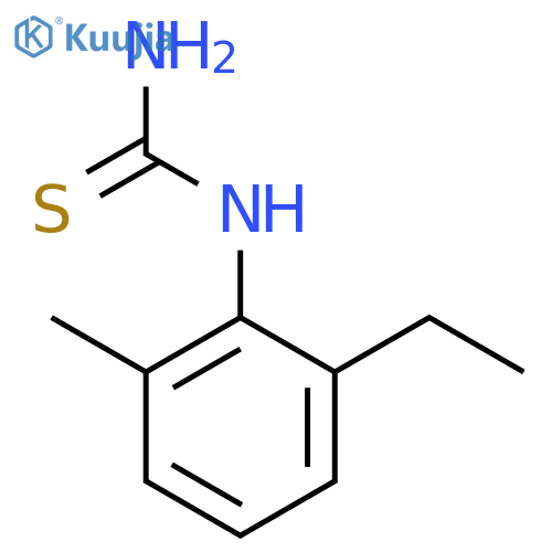 (2-ethyl-6-methylphenyl)thiourea structure