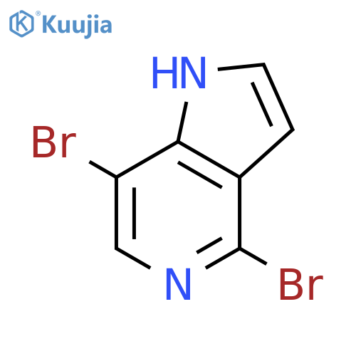 4,7-Dibromo-1H-pyrrolo[3,2-c]pyridine structure