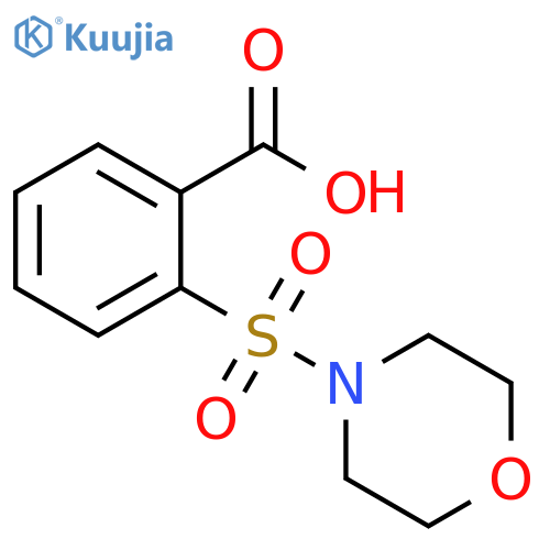 2-(morpholine-4-sulfonyl)benzoic acid structure