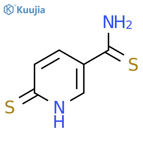 6-Sulfanylidene-1H-pyridine-3-carbothioamide structure