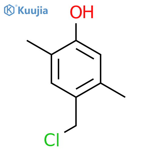 2,5-Dimethyl-4-hydroxybenzyl chloride structure