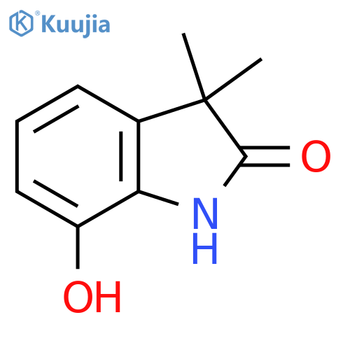 7-Hydroxy-3,3-dimethylindolin-2-one structure