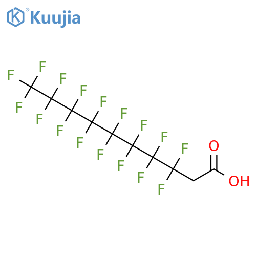 2-Perfluorooctyl-1,2-13C2-ethanoic Acid structure