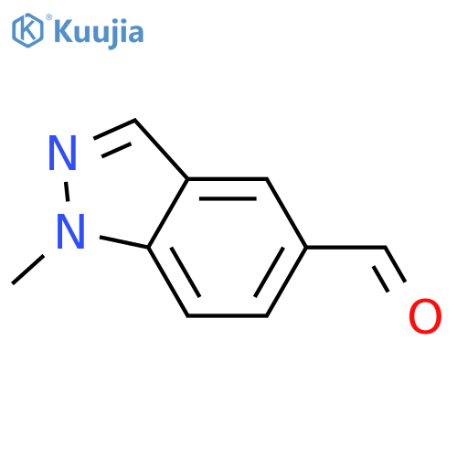 1-Methyl-1H-indazole-5-carbaldehyde structure