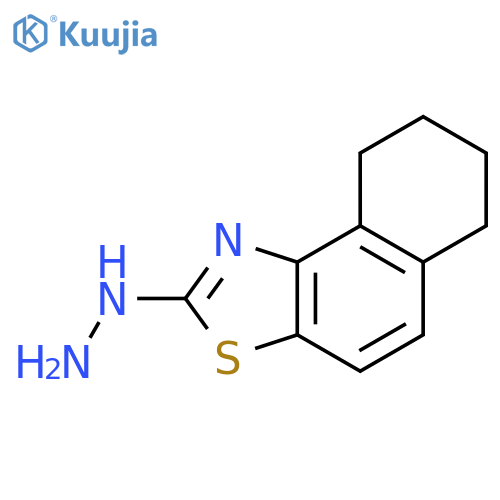 {6H,7H,8H,9H-naphtho1,2-d1,3thiazol-2-yl}hydrazine structure