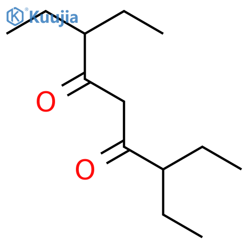 3,7-Diethylnonane-4,6-dione structure