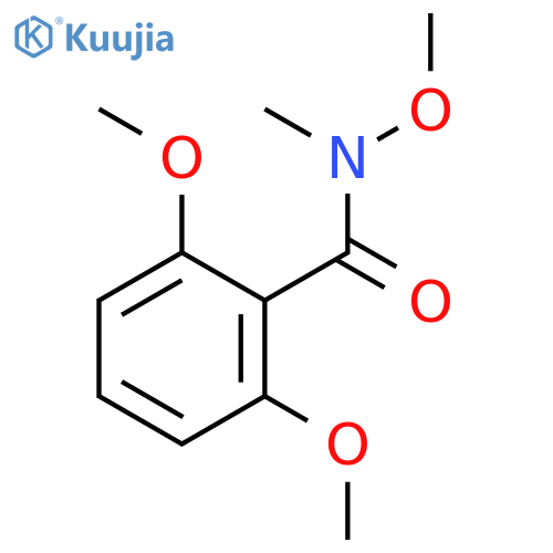 Benzamide, N,2,6-trimethoxy-N-methyl- structure