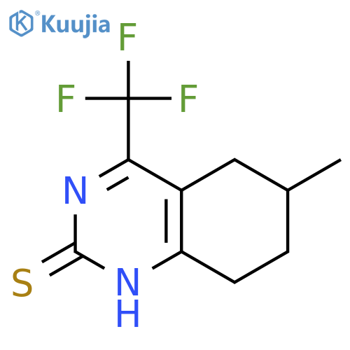 2(1H)-Quinazolinethione, 5,6,7,8-tetrahydro-6-methyl-4-(trifluoromethyl)- structure