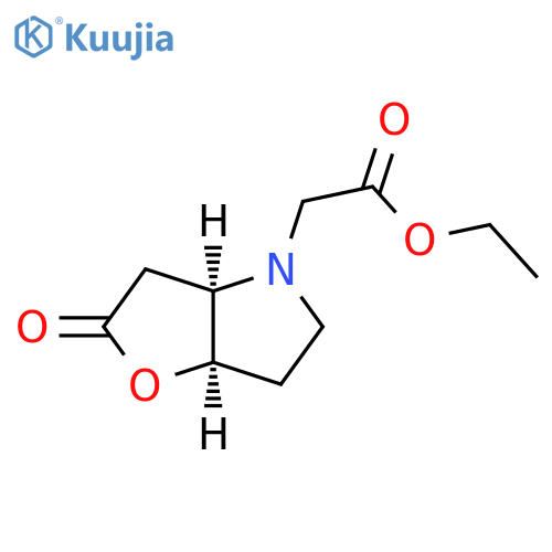 (3aR-cis)-Hexahydro-2-oxo-4H-furo3,2-bpyrrole-4-acetic Acid Ethyl Ester structure