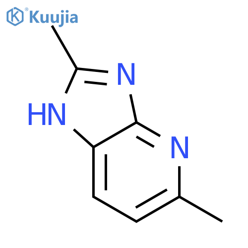 1H-Imidazo[4,5-b]pyridine, 2,5-dimethyl- structure