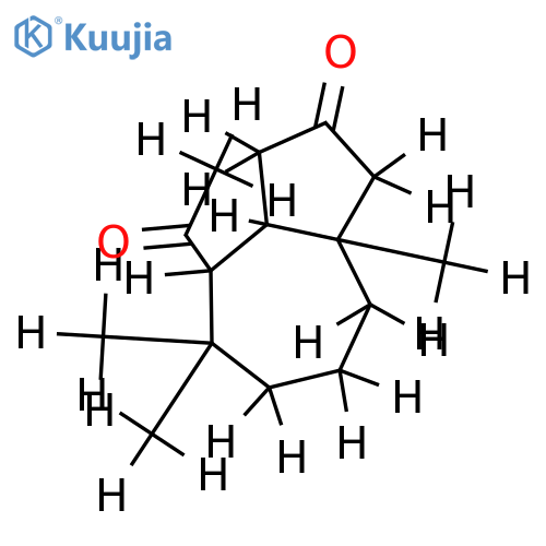 8-Acetyloctahydro-3alpha,7,7-trimethyl-2(1H)-azulenone structure