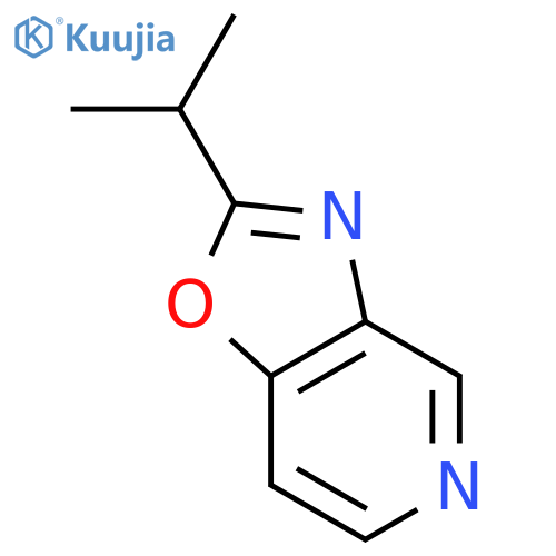 Oxazolo[4,5-c]pyridine, 2-(1-methylethyl)- structure