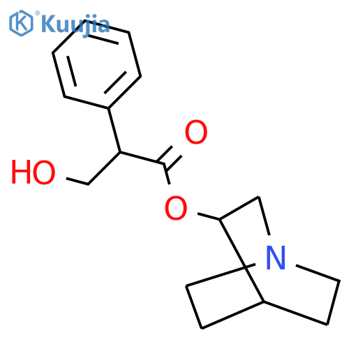 3-Quinuclidinyl tropate structure