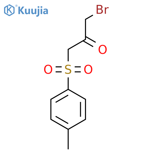 1-Bromo-3-(4-methylbenzenesulfonyl)propan-2-one structure
