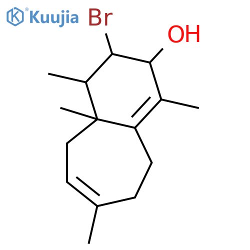 3-Bromo-1(11),7-perforadien-2-ol; (2α,3β)-form structure