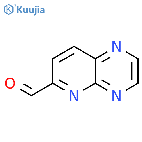 Pyrido2,3-bpyrazine-6-carbaldehyde structure