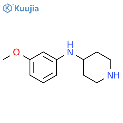 N-(3-Methoxyphenyl)-4-piperidinamine Hydrochloric Acid Salt structure