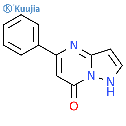 5-phenylpyrazolo1,5-apyrimidin-7-ol structure