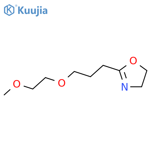 Oxazole, 4,5-dihydro-2-[3-(2-methoxyethoxy)propyl]- structure