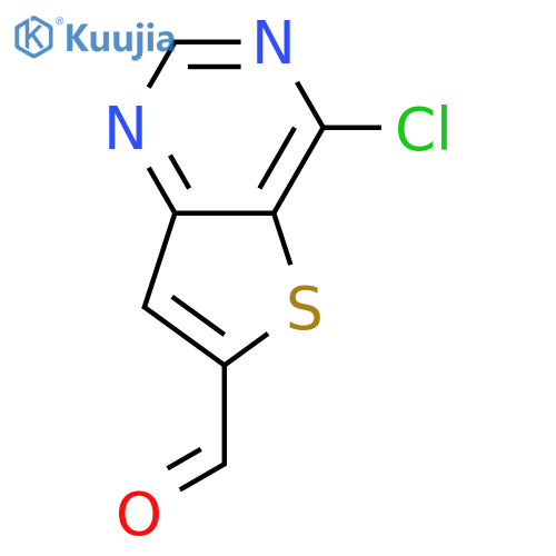 4-Chlorothieno[3,2-d]pyrimidine-6-carbaldehyde structure