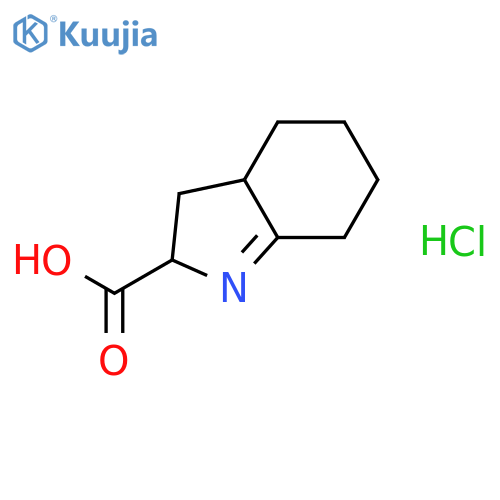3,3a,4,5,6,7-hexahydro-2H-indole-2-carboxylic acid hydrochloride, Mixture of diastereomers structure