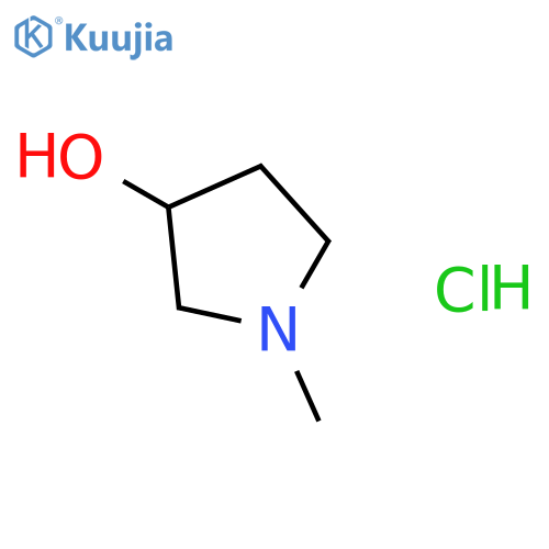 1-methylpyrrolidin-3-ol hydrochloride structure