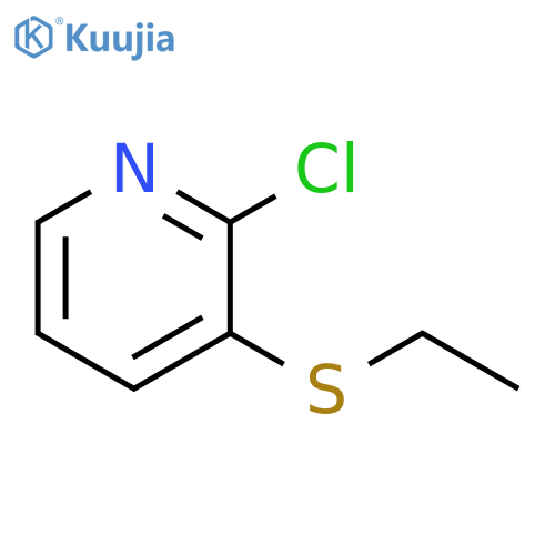 2-Chloro-3-(ethylsulfanyl)pyridine structure