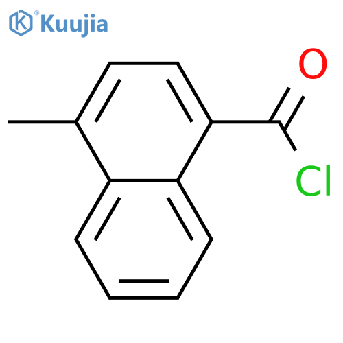 4-Methyl-1-naphthalenecarbonyl Chloride structure