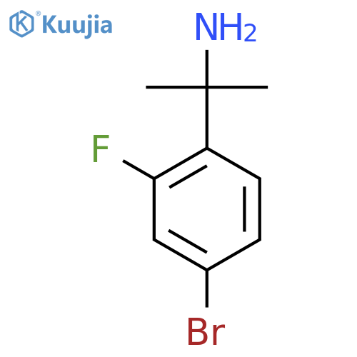 2-(4-Bromo-2-fluorophenyl) Propan-2-amine structure