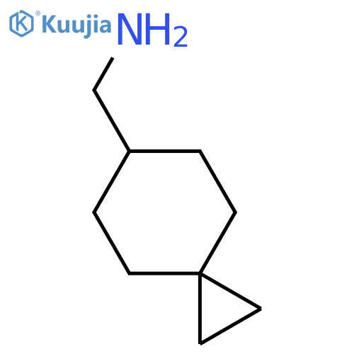 {spiro[2.5]octan-6-yl}methanamine structure