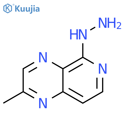 5-hydrazinyl-2-methyl-Pyrido[3,4-b]pyrazine structure