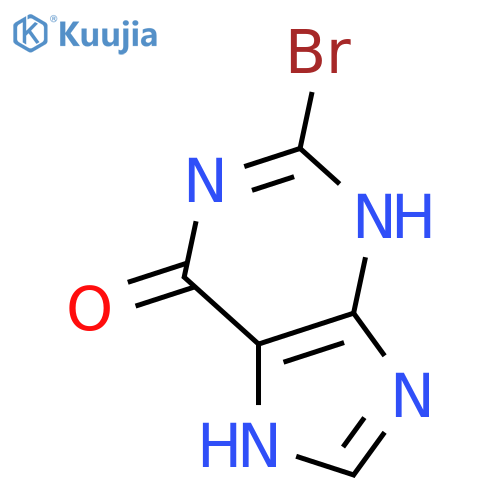 2-Bromo-1H-purin-6(7H)-one structure