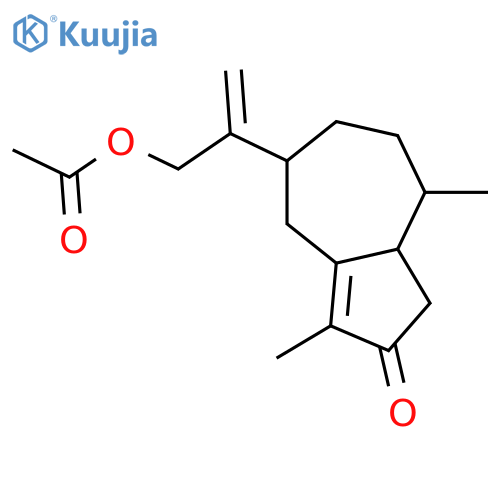 12-Hydroxy-4,11(13)-guaiadien-3-one; (1β,10α)-form, Ac structure