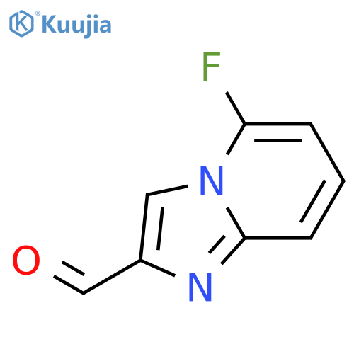 5-Fluoroimidazo[1,2-a]pyridine-2-carbaldehyde structure