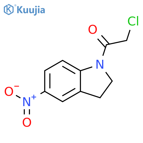 1-(Chloroacetyl)-5-nitroindoline structure